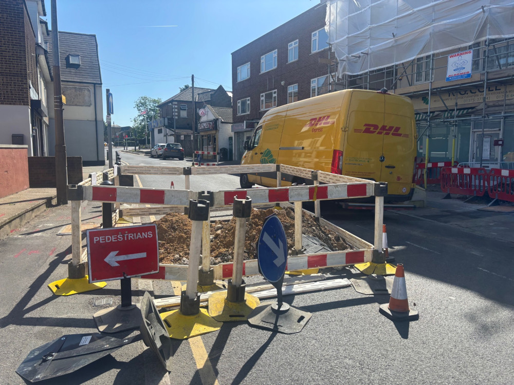 Disruption on Stanford High Street