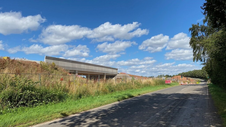 The incident happened off Ashow Road (image by Robin Stott)