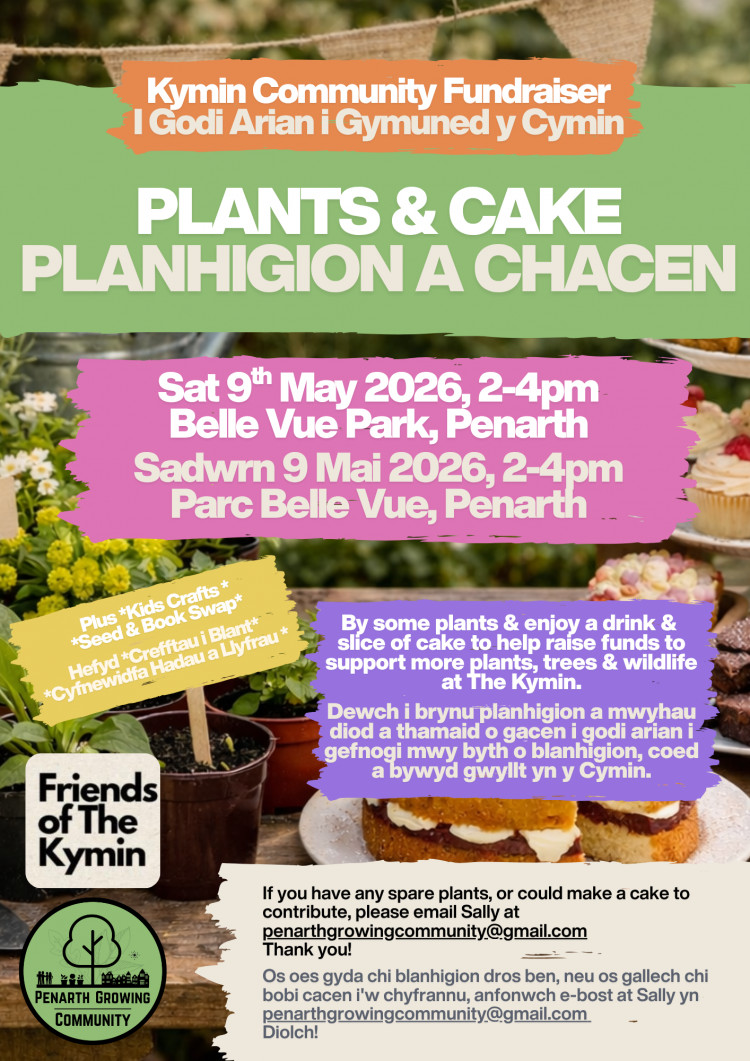 Plants & Cake - Kymin Community Fundraiser
