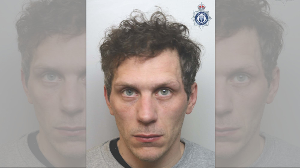 Stefan Moores, 36, of Blackberry Lane, Brinnington, was given a 40-month sentence following a burglary at a petrol station in Chester (Image - Cheshire Constabulary)