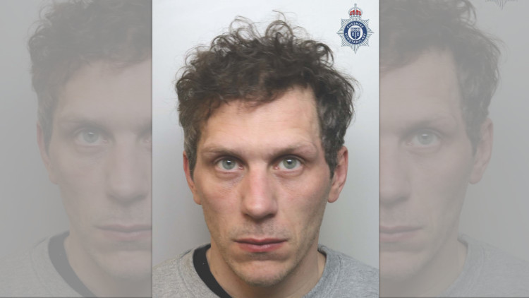 Stefan Moores, 36, of Blackberry Lane, Brinnington, was given a 40-month sentence following a burglary at a petrol station in Chester (Image - Cheshire Constabulary)