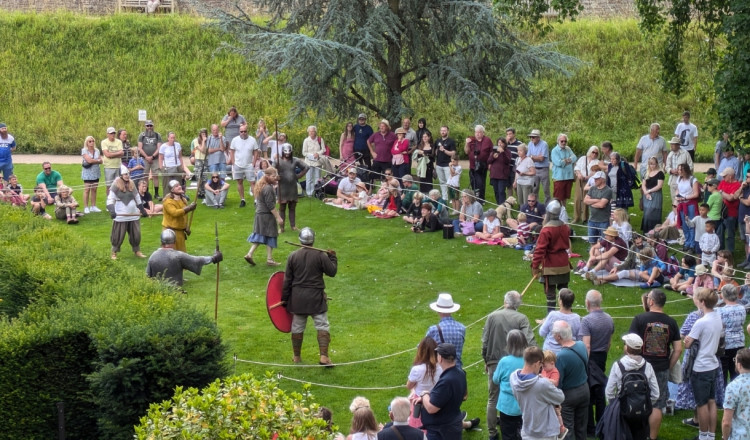 History Alive: Viking re-enactment day at The Bishop’s Palace