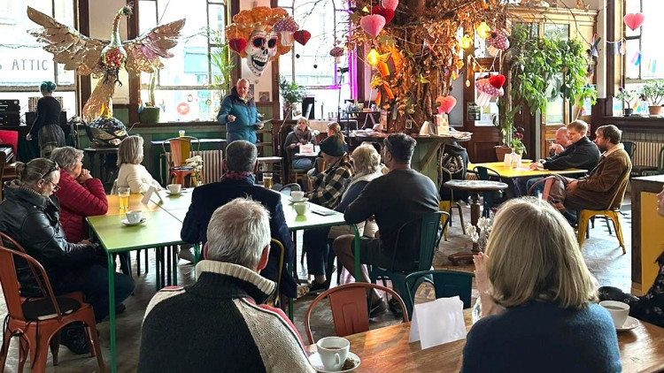 Shepton Mallet Town Council celebrated a record turnout at its Annual Town Meeting on April 21 (Photo: SMTC) 
