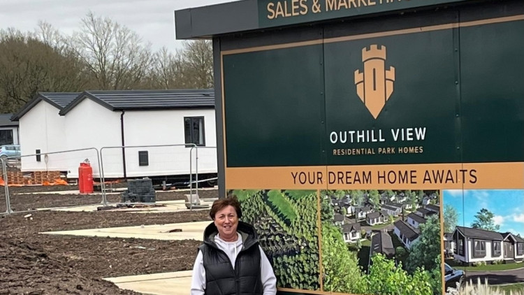Outhill View residential park will eventually feature 55 park homes (image supplied)