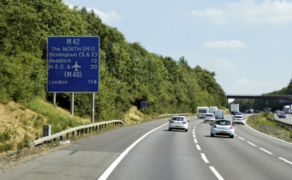 Motorists to face "hugely disruptive" M42 and M6 closures this summer due to peak HS2 construction (image via David Dixon)