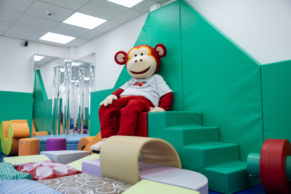 Giant monkey at Monkey Puzzle Kingston (Credit: Joe Mussel)