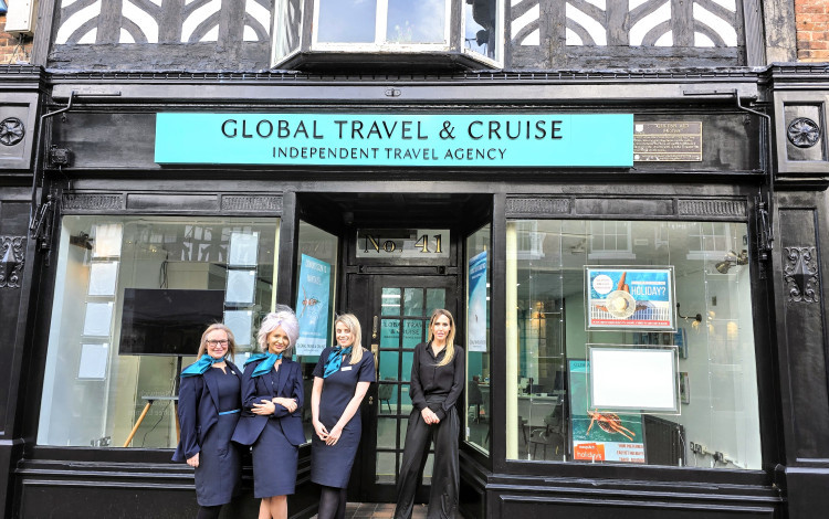 Global Travel & Cruise launched on High Street, Nantwich, in March 2026 (Photo: Ryan Parker).