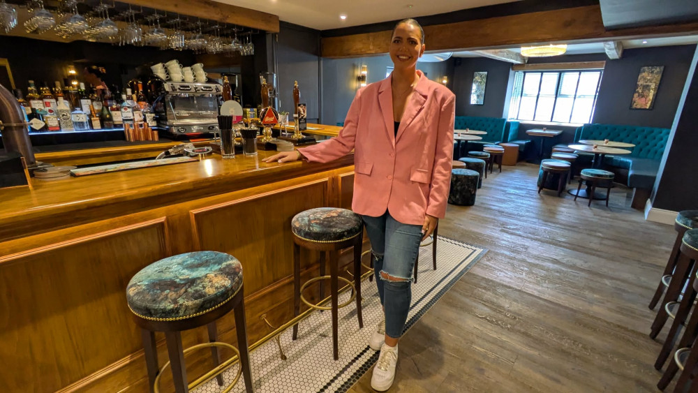 The Royal Oak's landlady, Kayley Taylor, has worked in the hospitality industry all her life. (Photo: Nub News)