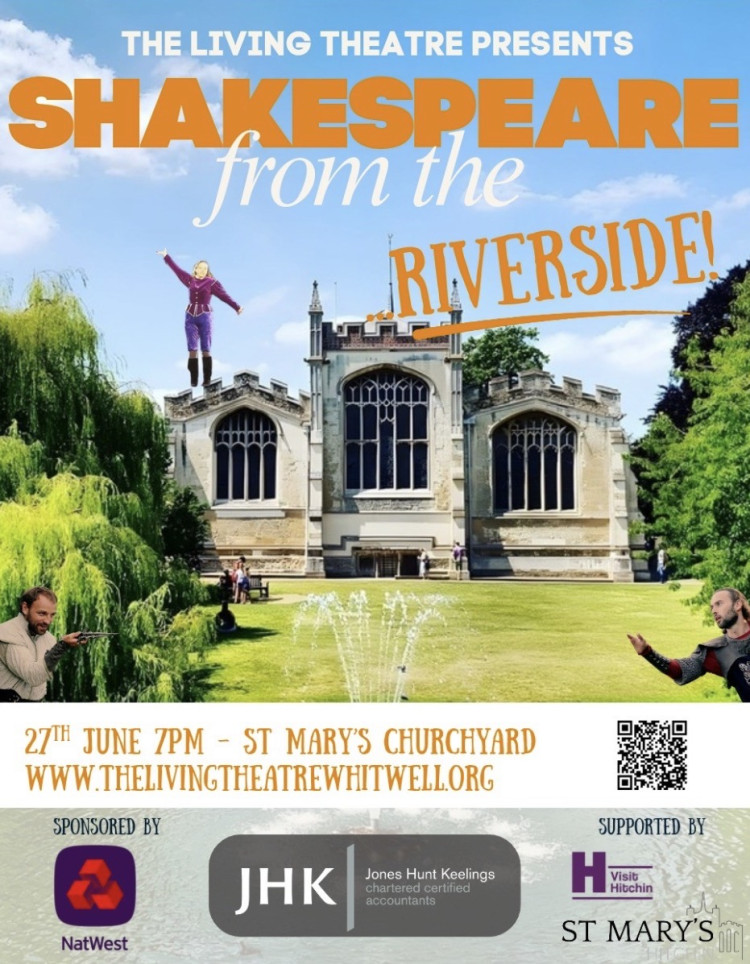 The event, part of the Hitchin Festival programme, will be performed by The Living Theatre 