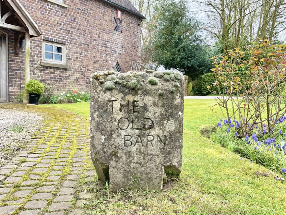 The four-bedroom detached barn on Station Road, Onneley, dating back to 1863 (Photo: James Du Pavey).