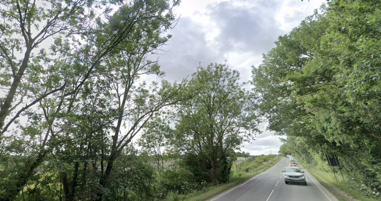 An additional 24/7 closure of A425 Leamington Road, Southam, is set for 23-25 May (image via Google Maps)