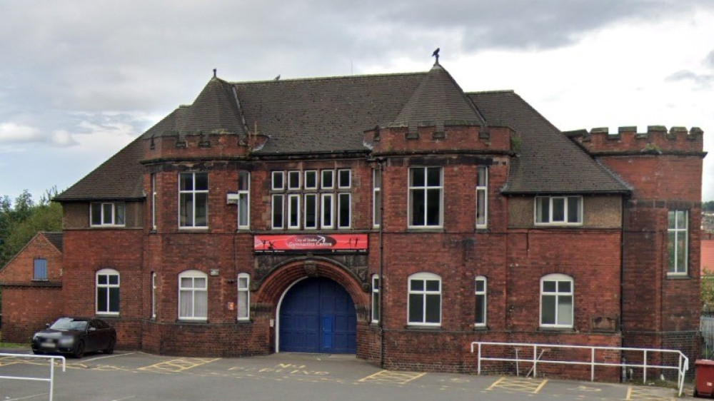 The former Burslem Gymnastics Centre in Newcastle Street (image via Google Street View)