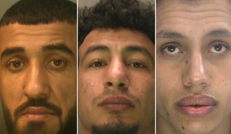 Abdullah Ahmadi, who resided in Crewe until his arrest, alongside Ibrahim Alshafe and Karin Al-Danasurt (Photo: Sussex Police).