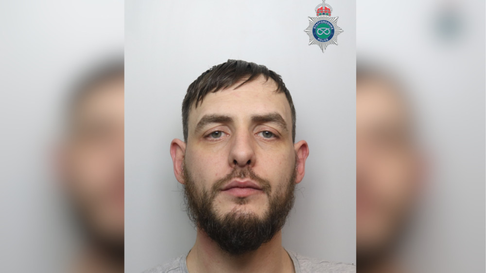 Ashley Wayne Pointon was sentenced to two-years-and-three-months in prison at Stoke-on-Trent Crown Court (image via Staffordshire Police)