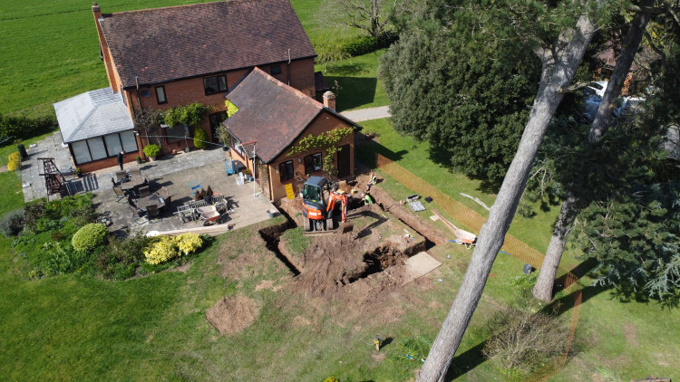 Works underway in Kenilworth right now! (image supplied)