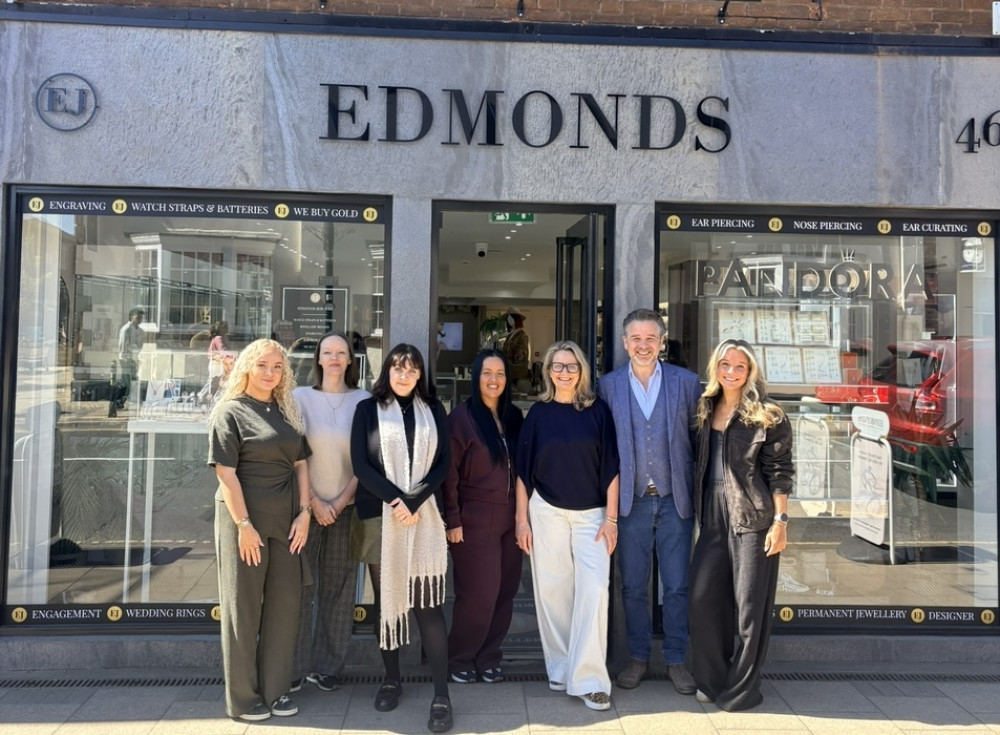 Edmonds Jewellers has been shortlisted for the Store Design of the Year at the UK Jewellery Awards 2026 (image supplied)