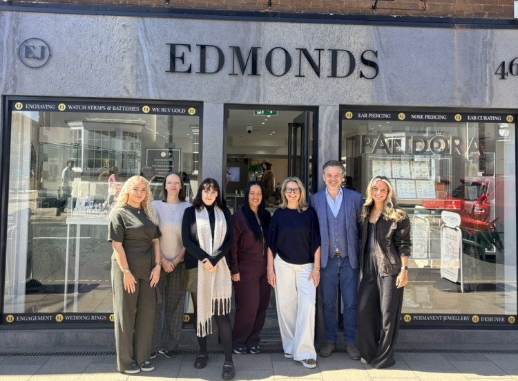 Edmonds Jewellers has been shortlisted for the Store Design of the Year at the UK Jewellery Awards 2026 (image supplied)