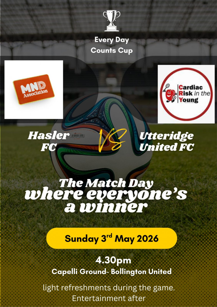 Charity football match and U12 tournament