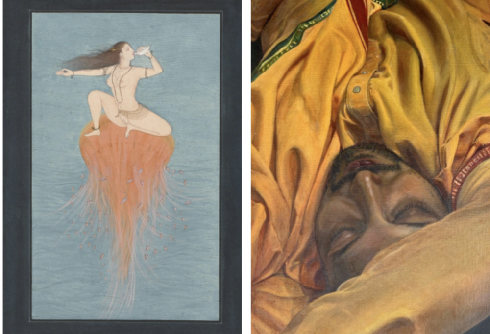 A new gallery, Runjeet Singh Gallery, has opened in Leamington, focusing on South Asian diasporic art (images supplied) 