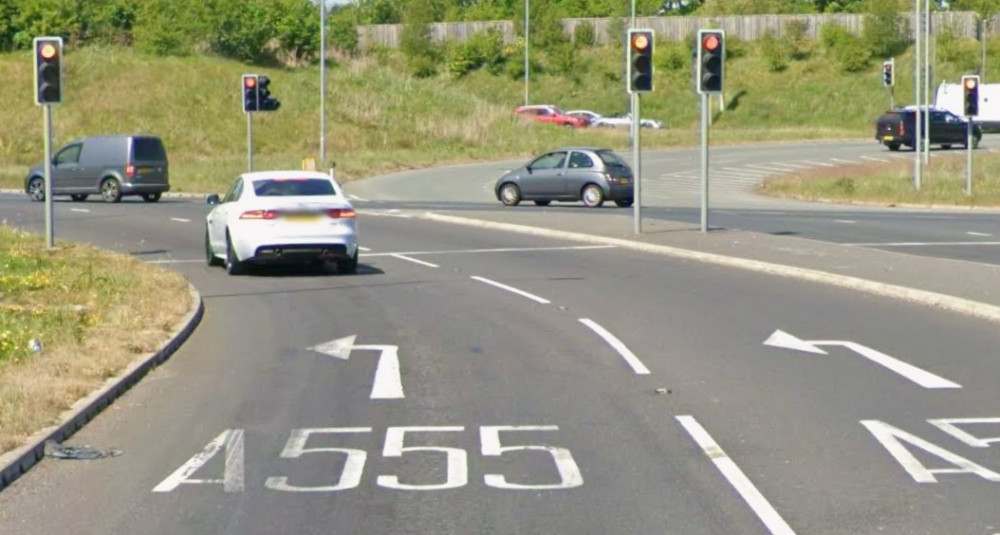 Police are appealing for information after a motorcyclist in his 30s died in a crash on the A555 Manchester Airport Relief Road (Credit: Google Maps)