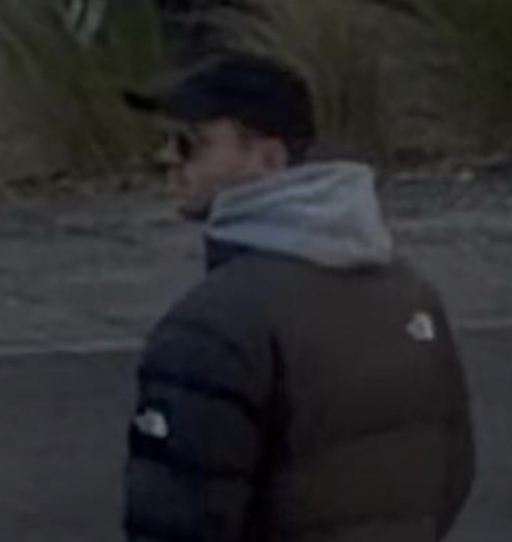 Officers say they would like to identify the person pictured, as they believe they may have been in the area at the time