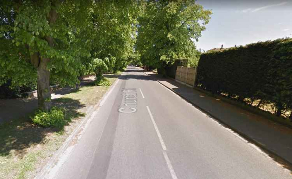 Church Road, Alsager (Image by Google)