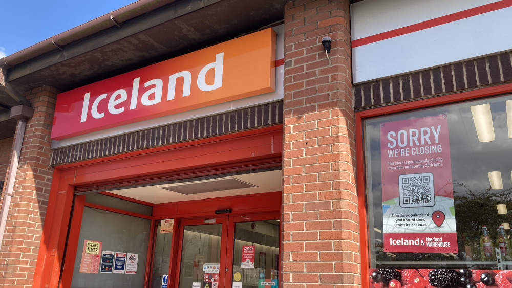 The Hanley Iceland store closed on April 25 2026 (image via Kerry Ashdown - LDR)