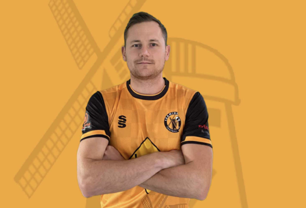Experienced midfielder Joe Clarke will retire after over 320 appearances for Leamington at the end of the season (image via Leamington FC) 