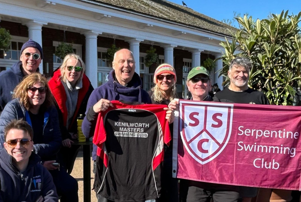 Kenilworth Masters Swimming Club faced the Serpentine Swimming Club (image supplied)
