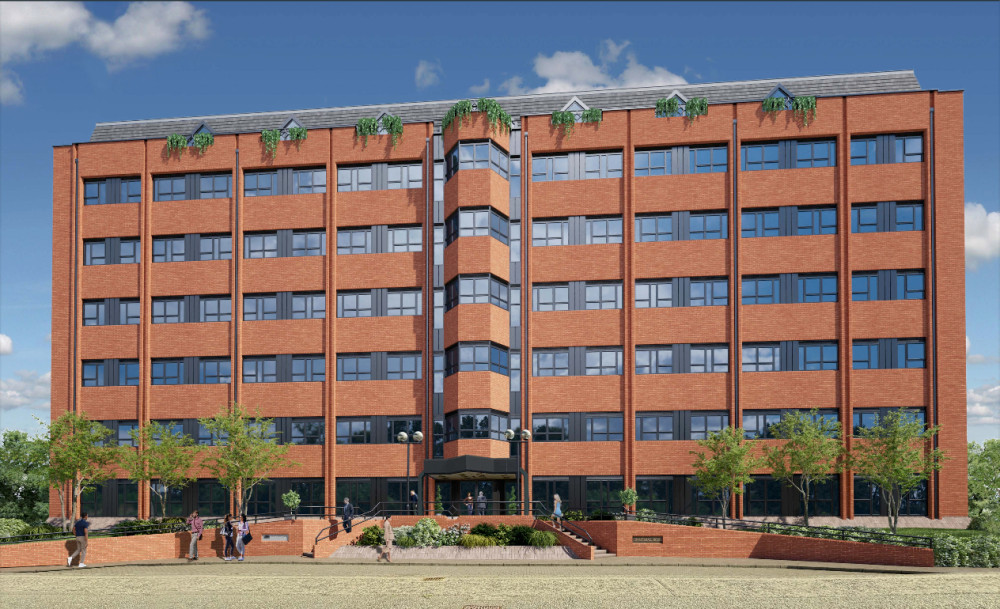 The development comprises 176 apartments across two former office buildings, Tower House and Charterhall House (Image supplied)