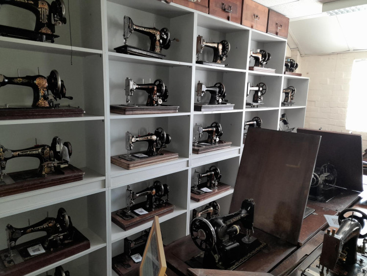 Street Gates Museum gifted 100 rare sewing machines (Supplied) 