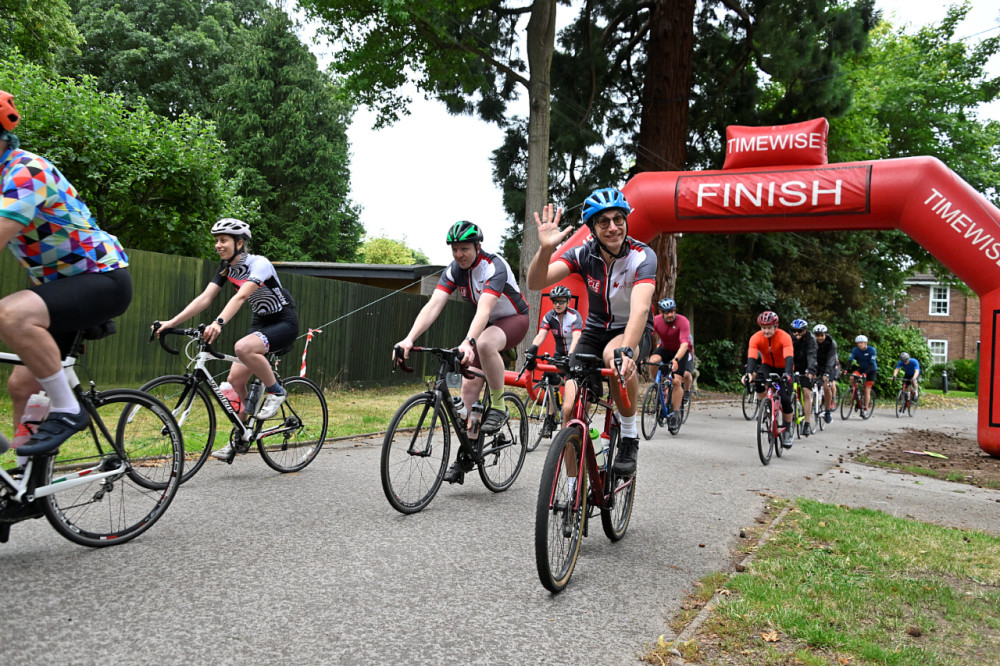 Starting and finishing at Warwick Myton Hospice, Myton’s Cycle Challenge offers three distances – 50km, 100km, and 100 miles (image supplied) 