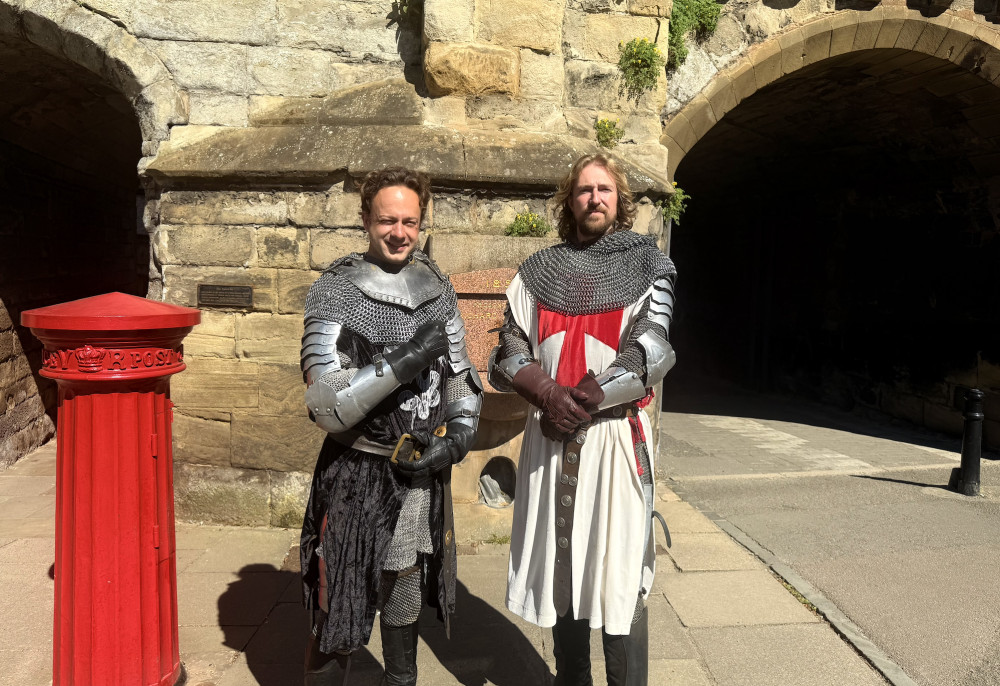 Warwick's Smith Street hosted a lively St George's Day celebration, featuring family activities (image via Nyasha Dombojena)