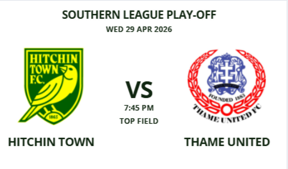 Massive Hitchin game this Wednesday