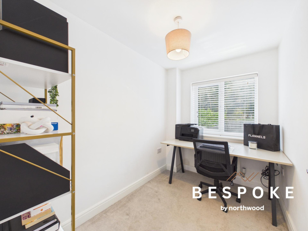 One of four bedrooms (Credit: Bespoke by Northwood)