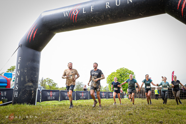 This year's first Wolf Run launched on Saturday, 25 April at Offchurch Bury, Leamington (image via Wolf Run)