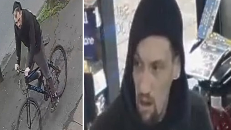 Police would like to speak with the man pictured as they believe he could help with their inquiries (Images - GMP)