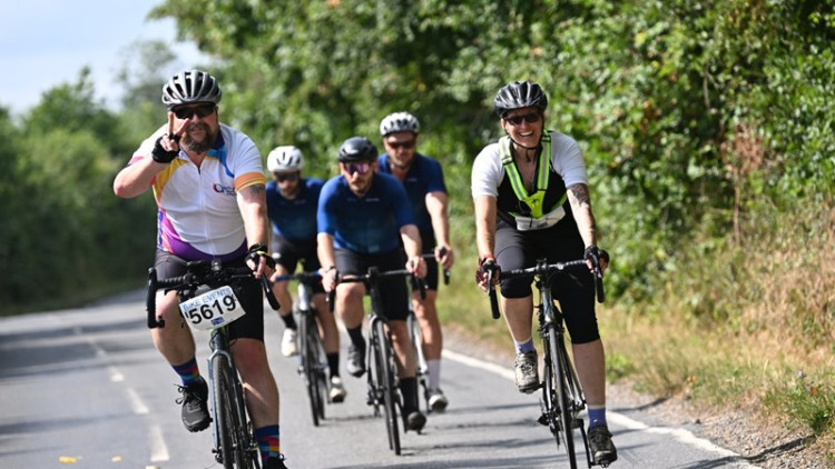 Stuart and friends will be riding to Brighton.