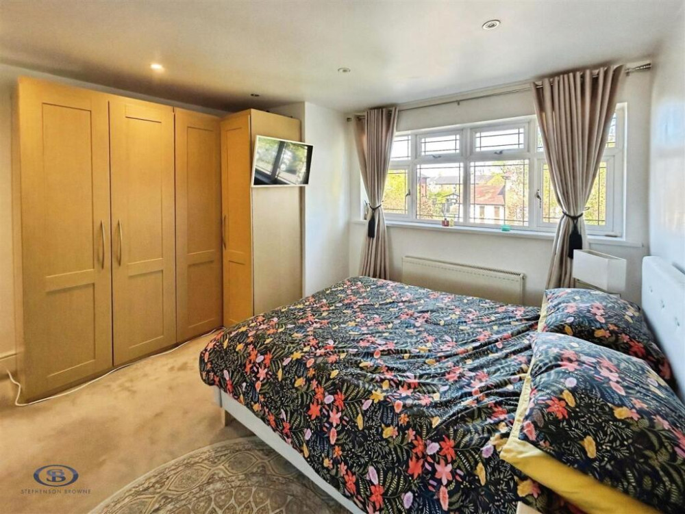 One of two bedrooms (Credit: Stephenson Browne)