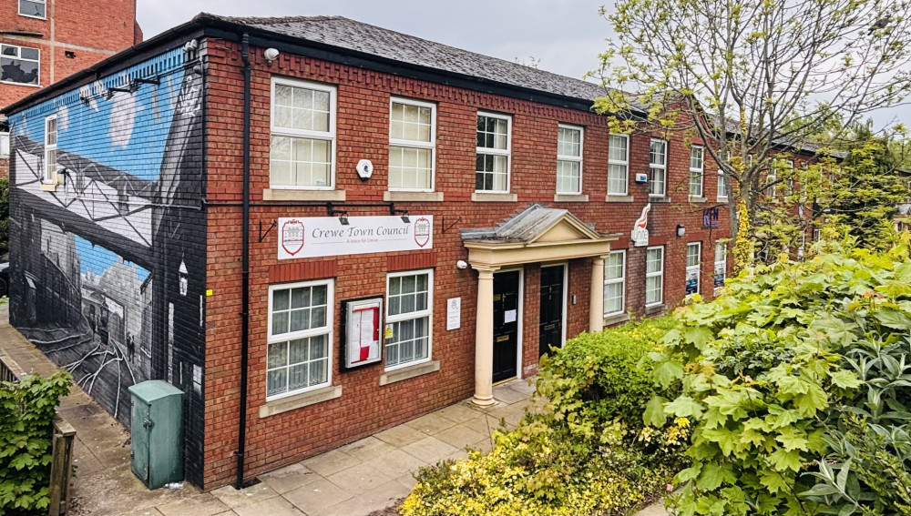 Crewe Town Council has completed the purchase of the neighbouring office property at Chantry Court, Forge Street (Photo: Crewe Town Council).