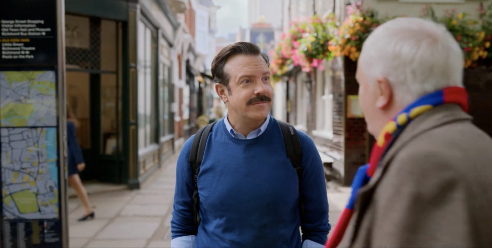 Ted Lasso returns to Richmond on 5 August, taking on a new challenge (credit: Apple TV).