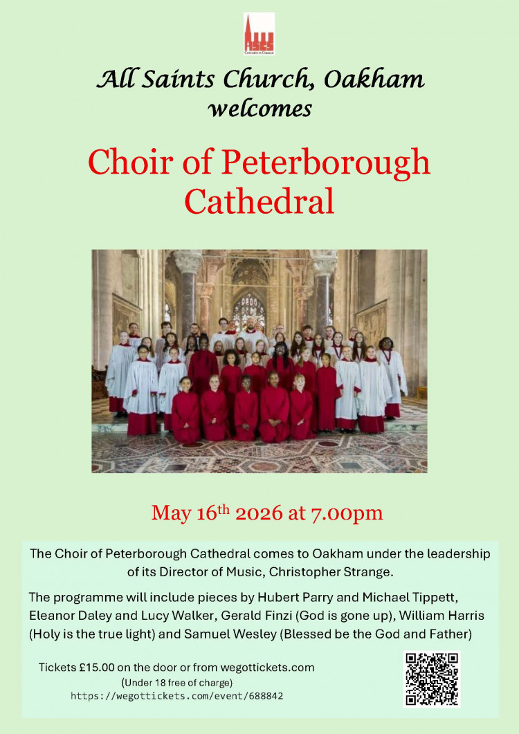 Peterborough Cathedral Choir in Oakham
