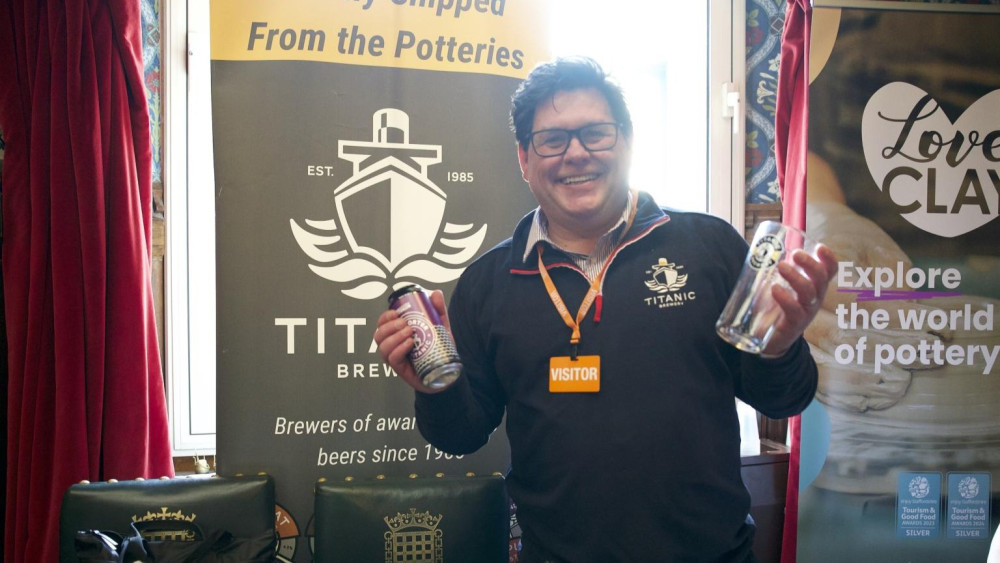 A Staffordshire marketplace highlighted local businesses and organisations (image via Staffordshire County Council)