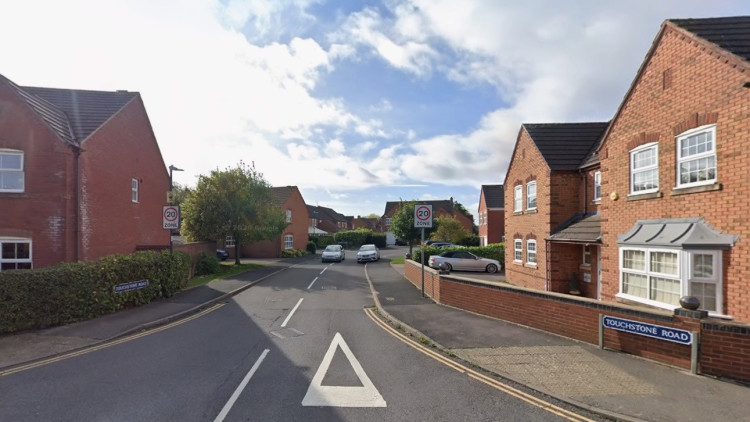 The application for Touchstone Road was blocked (image by Google Maps)