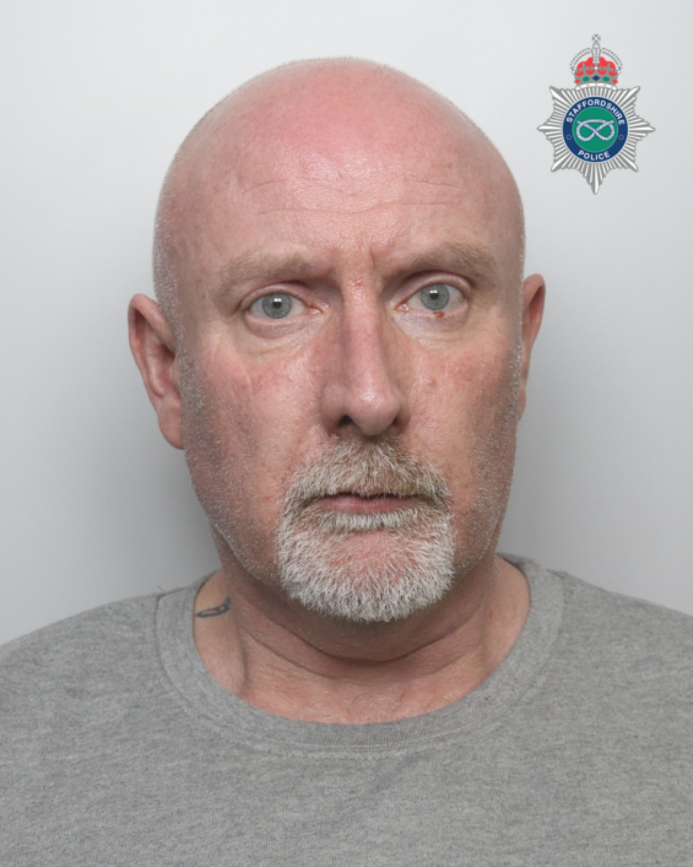 Mark Ball has been jailed for four years (image via Staffordshire Police)