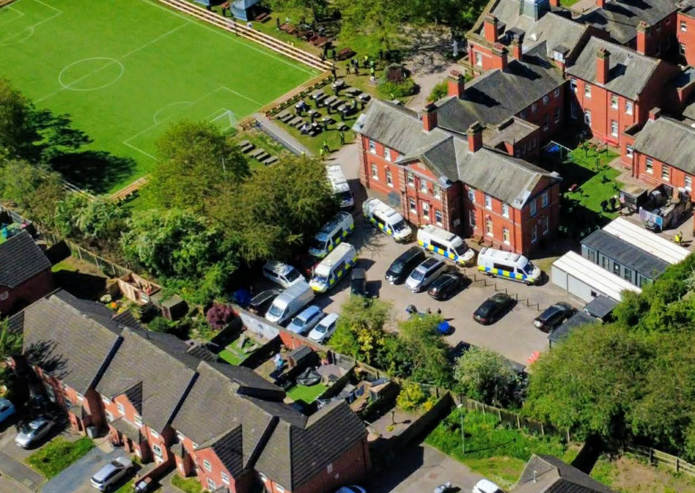 On Wednesday 29 April, officers conducted a warrant at The Ahmadi Religion of Peace and Light, Victoria Avenue, who have multiple addresses in Crewe (Photo: Supplied/Nub News).