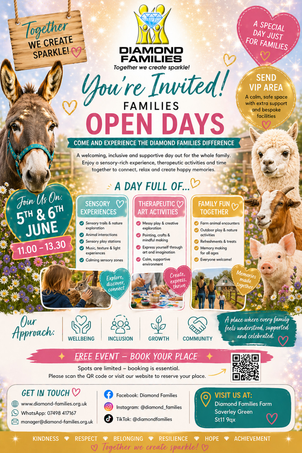 Diamond Families Open day 