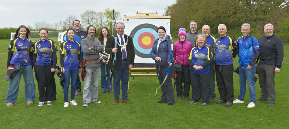 Chester Sheriff Councillor Simon Eardley has been working to re-establish the historic link between the office of Sheriff and Cheshire’s archery tradition (Image supplied)