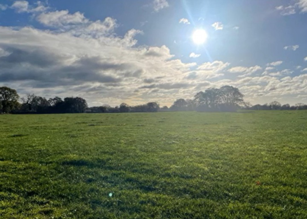 The application site in Brereton (Credit: CEC)