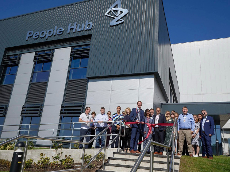 AstraZeneca is to spend £150 million on upgrading facilities and building a 'lab of the future' at its Macclesfield campus (Credit: Tim Roca MP)